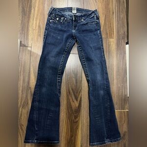 True Religion Joey Low Rise Flare Jeans